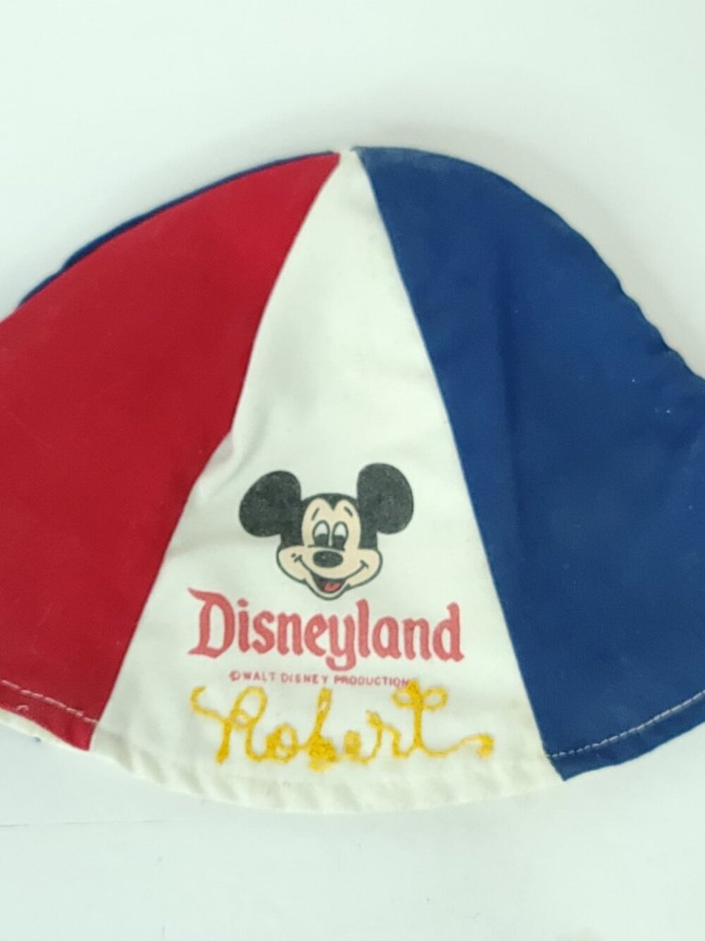 Mickey Mouse Disneyland Kids Infant Bucket Hat Beanie Vintage 1970’s Robert